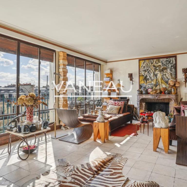 Paris XVI - Rare - Appartement Terrasses vue panoramique