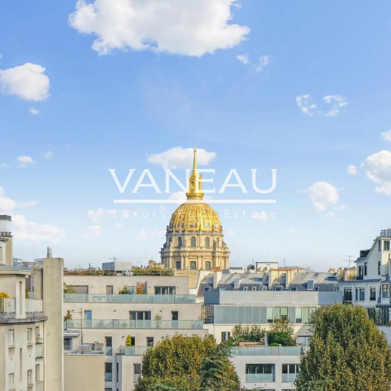 VIIe - Appartement de luxe - vue monuments - 6ème étage - Breteu