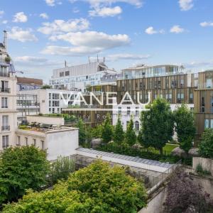 PARIS 8 - CHAMPS ELYSEES - vue sur jardins