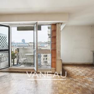 Studio avec balcon et vue dégagée