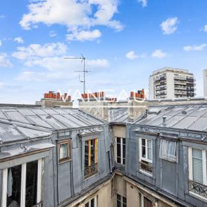 Dernier étage deux pièces vue toits 29.06 M²