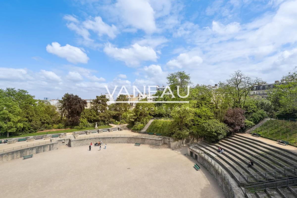 Paris V- Arènes de Lutèce- vue exceptionnelle - deux chambres