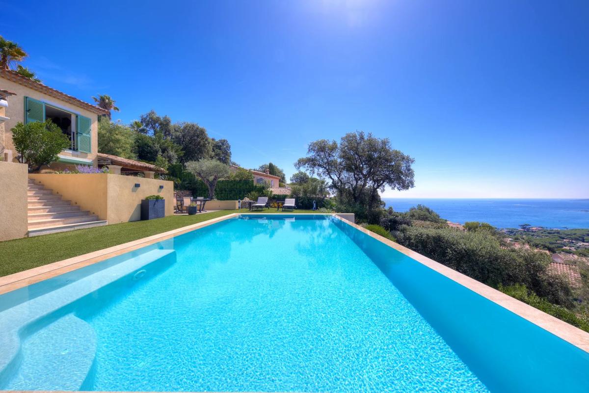 Villa d'Exception à Sainte-Maxime – Vue Mer Panoramique et Pisci