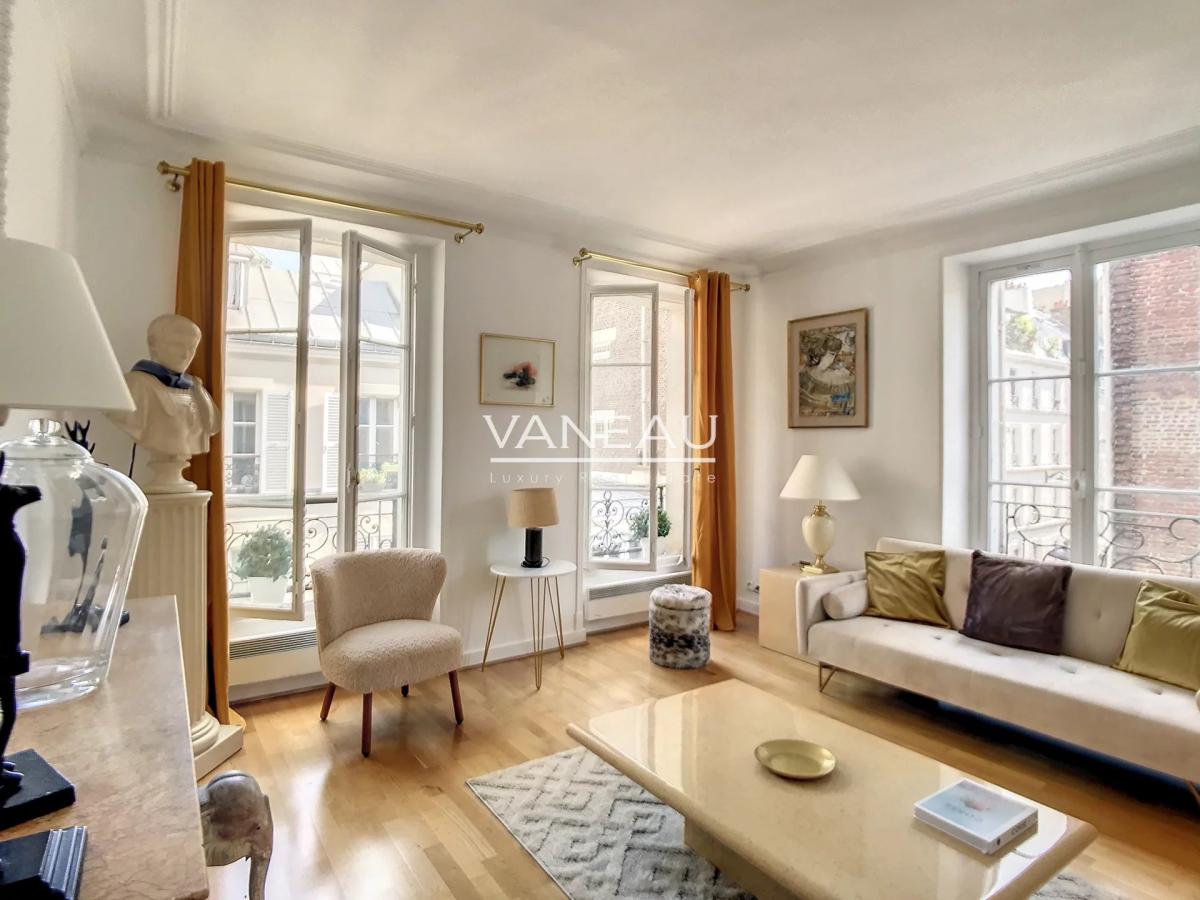 Jardin du Luxembourg - Appartement d'angle 2p