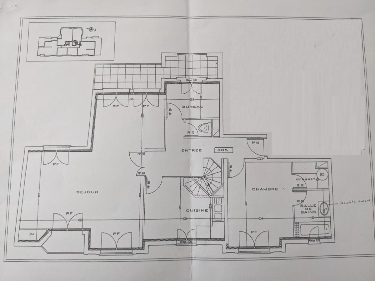 Duplex en dernier étage avec Terrasses