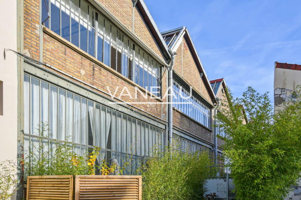 Les Lilas - Bagnolet : maison d'architecte élégante