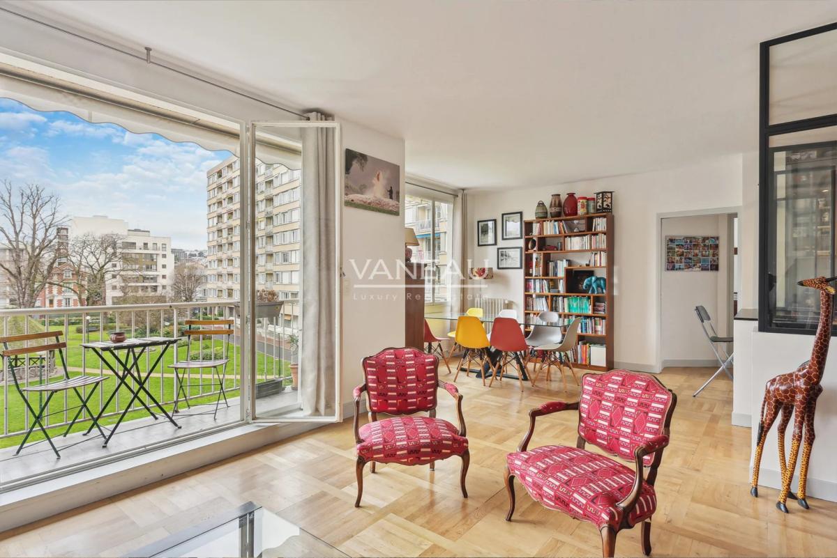 Appartement de 3 chambres - En étage avec vue sur jardins