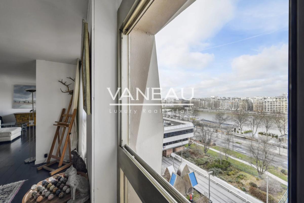 Paris XVe Vue Seine - Mirabeau Javel -