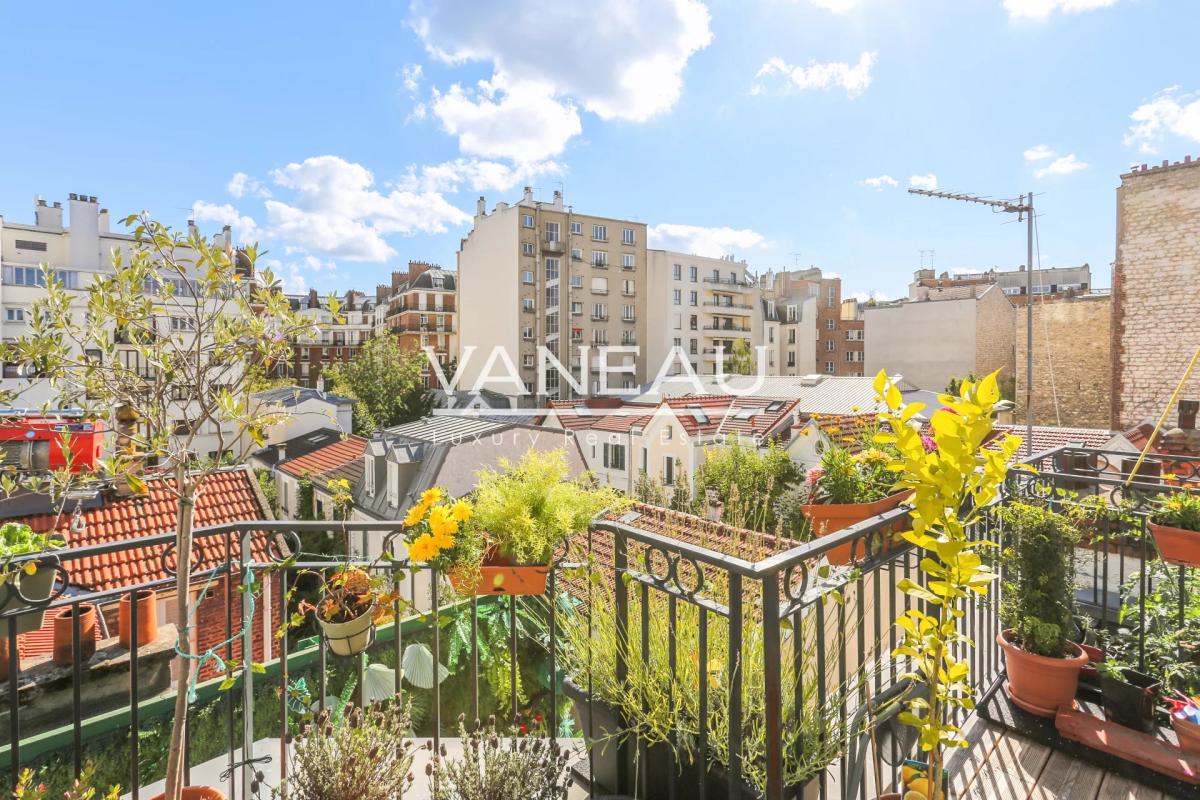 Paris XVIe - Auteuil sud - Maison familiale avec 6 chambres et R